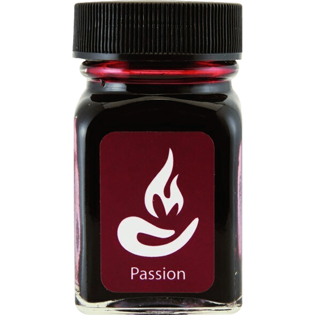 Monteverde USA Emotions Ink Bottle - Passion Burgundy - 30ml - Pen Boutique Ltd