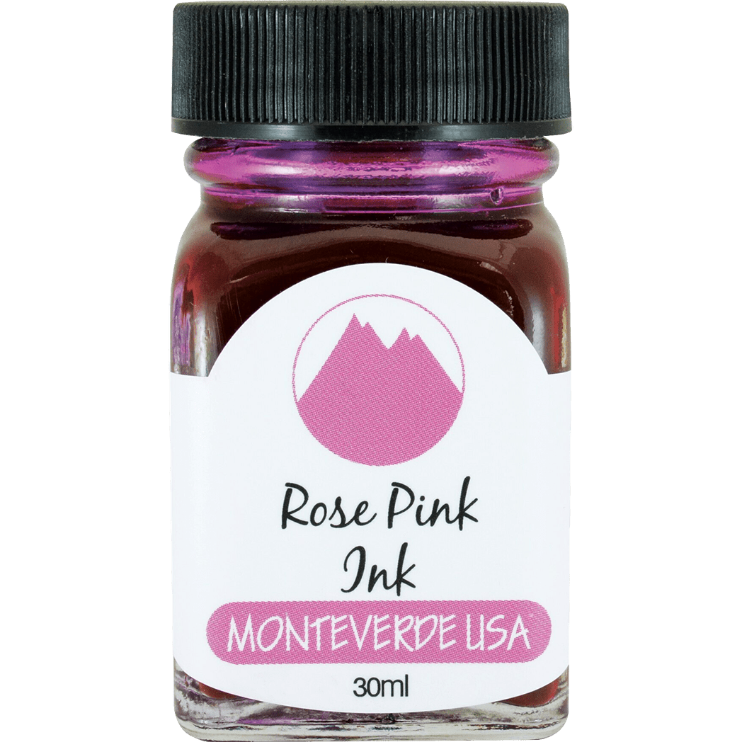Monteverde World of Colors Rose Pink Ink Bottle 30 ml - Pen Boutique Ltd