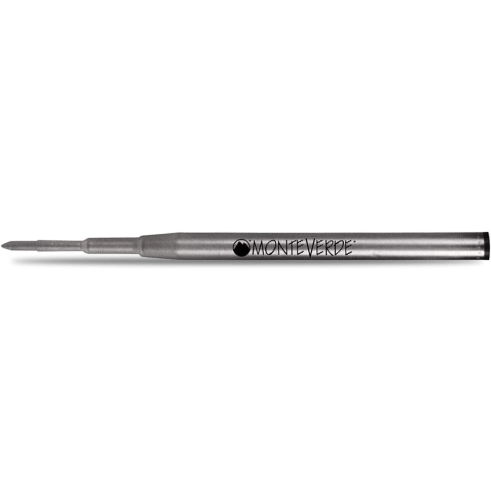 Monteverde Gel Ballpoint Refill - Blue/Black - Fine - 2/package [Fit Montblanc] - Pen Boutique Ltd