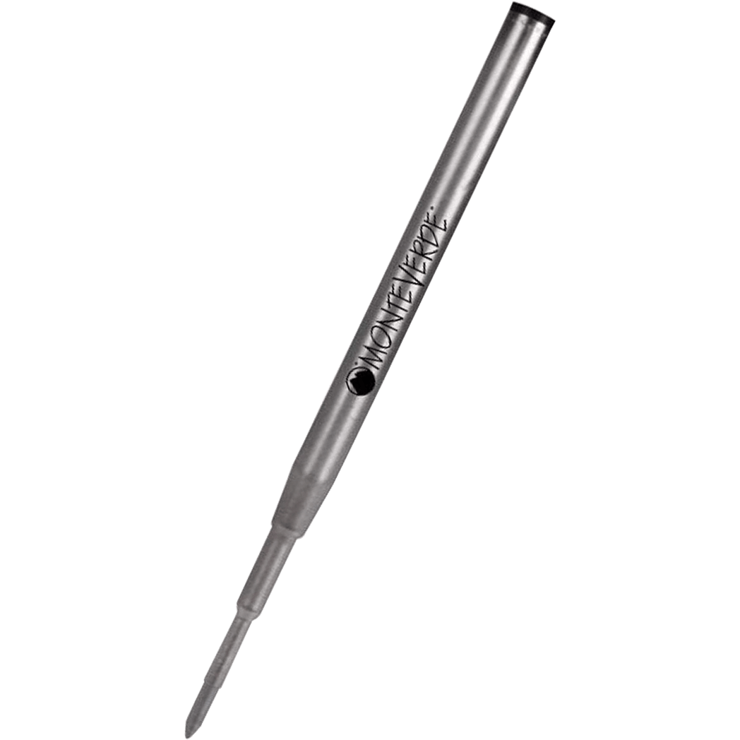 Monteverde Gel Ballpoint Refill - Blue/Black - Fine - 2/package [Fit Montblanc] - Pen Boutique Ltd