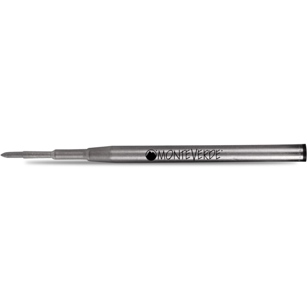 Monteverde Gel Ballpoint Refill to fit Montblanc Black Fine - 2/package - Pen Boutique Ltd