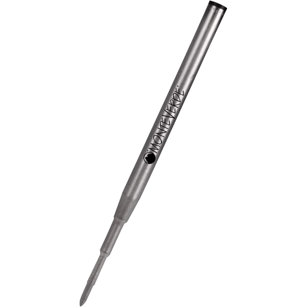 Monteverde Gel Ballpoint Refill to fit Montblanc Black Fine - 2/package - Pen Boutique Ltd