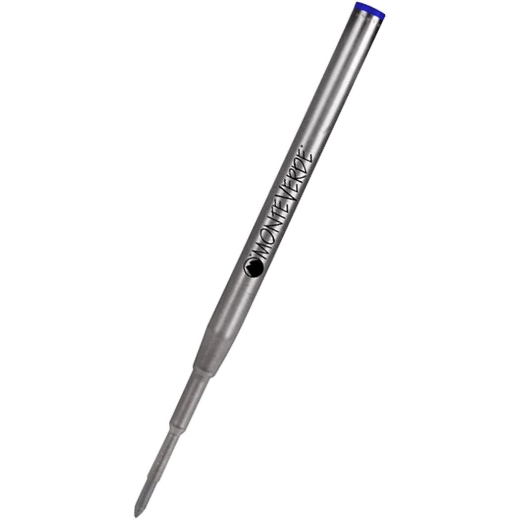 Monteverde Gel Ballpoint Refill - Blue - Fine (Fit Montblanc - 2 per pack) - Pen Boutique Ltd