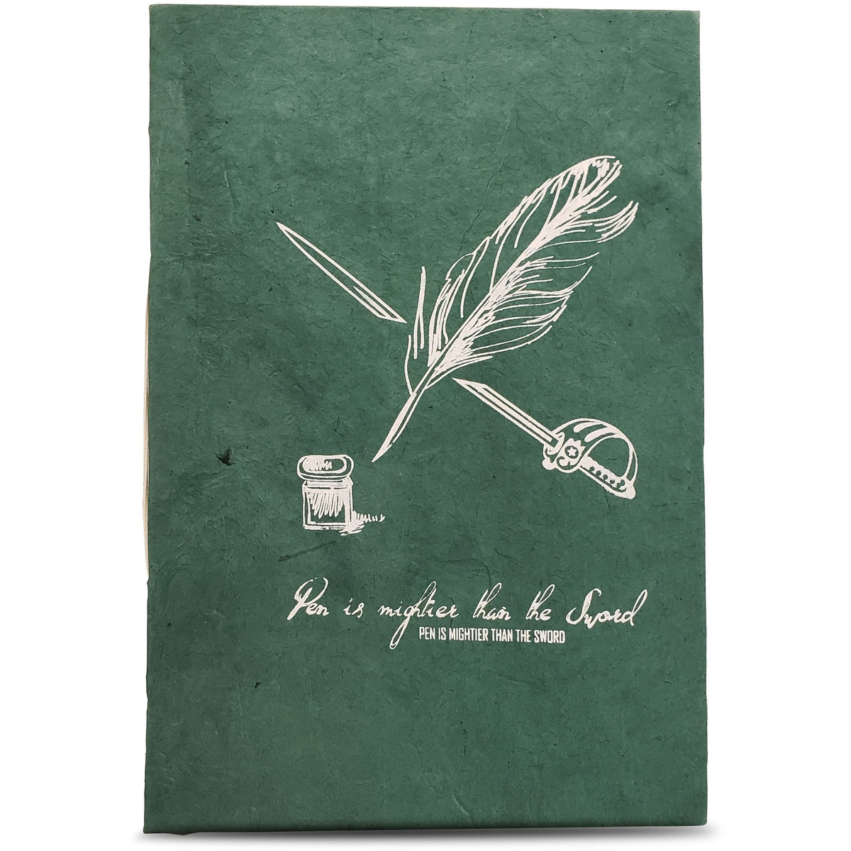 Monk Paper Lokta Quotation Journal - Green - Pen Boutique Ltd