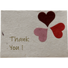 Monk Paper Thank You Note with Heart design Envelope - pack of 12 - Pen Boutique Ltd