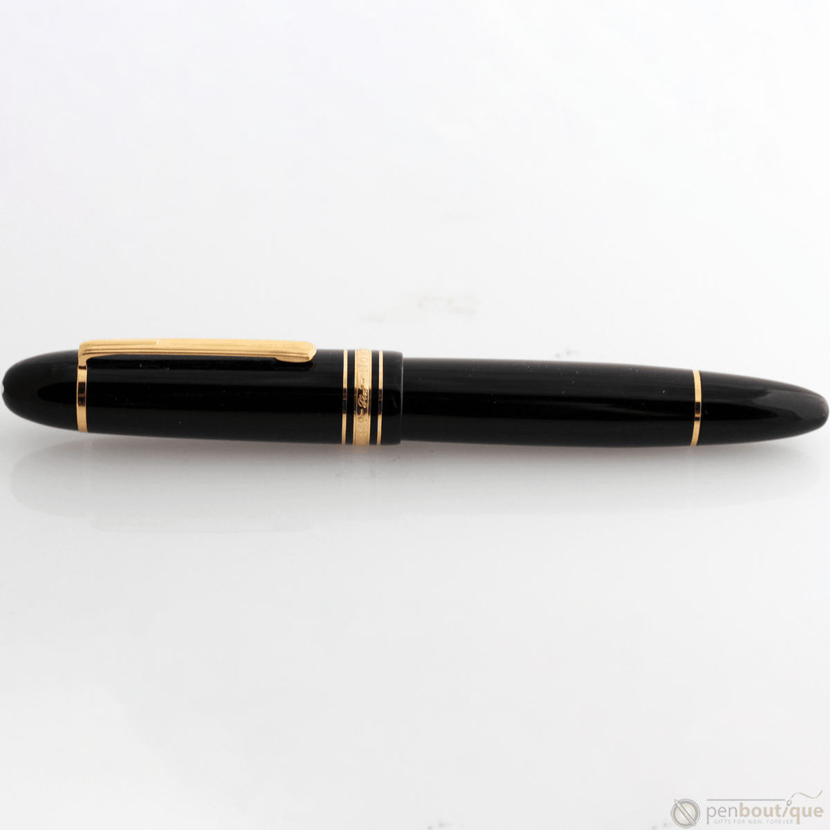 Montblanc Meisterstuck Fountain Pen - 149 Black - Gold Trim - Pen Boutique Ltd