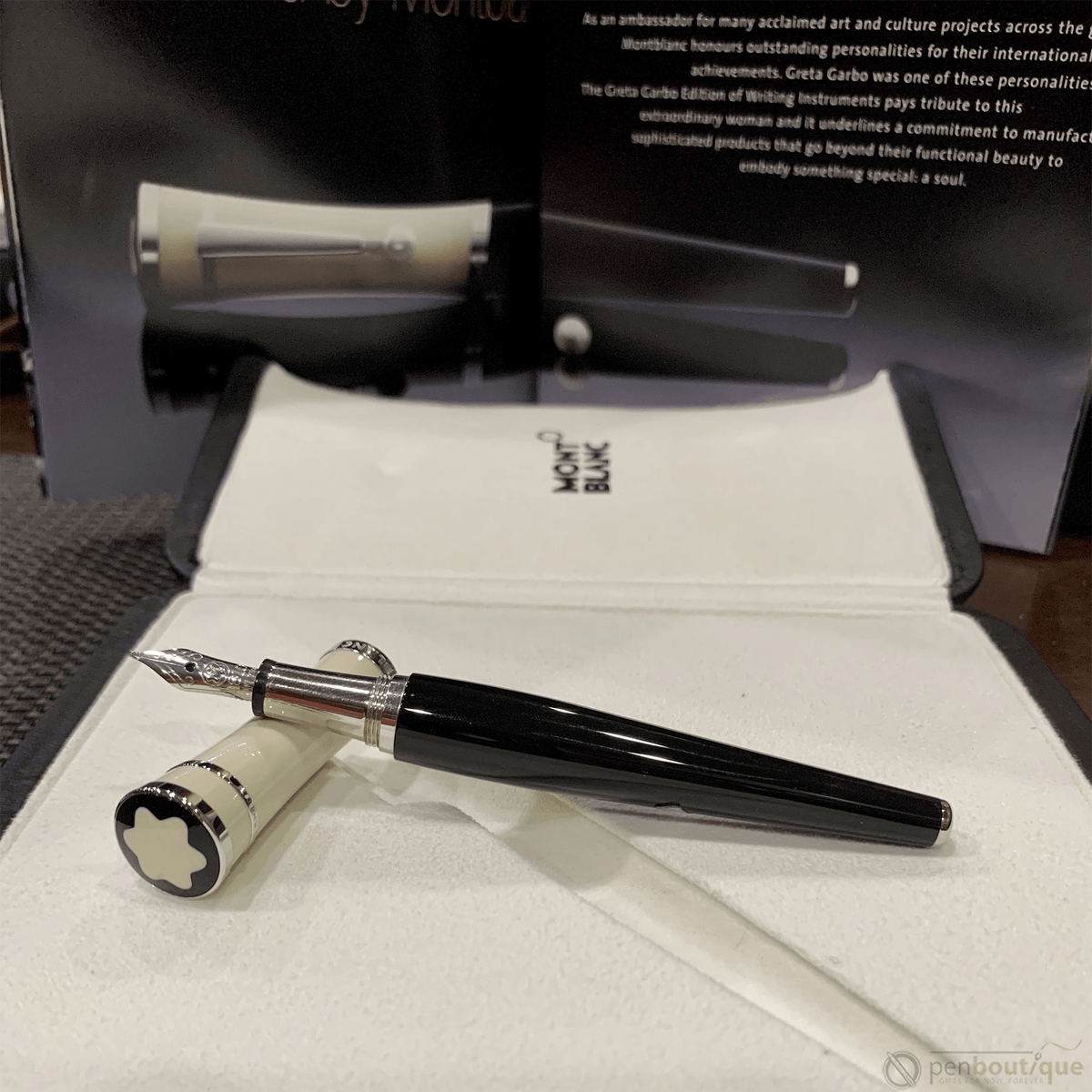 Montblanc Muses Greta Garbo Fountain Pen - Special Edition M - Pen Boutique Ltd