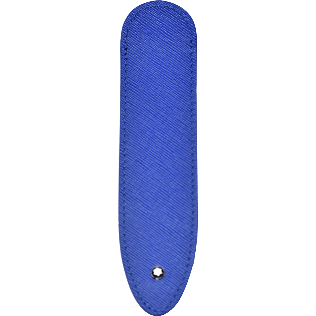 Montblanc Sartorial Pen Sleeve - Electric Blue - Pen Boutique Ltd