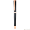 Monteverde Impressa Black with Rose Gold Trim Ballpoint Pen - Pen Boutique Ltd