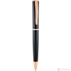 Monteverde Impressa Black with Rose Gold Trim Ballpoint Pen - Pen Boutique Ltd