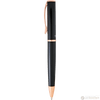 Monteverde Impressa Black with Rose Gold Trim Ballpoint Pen - Pen Boutique Ltd