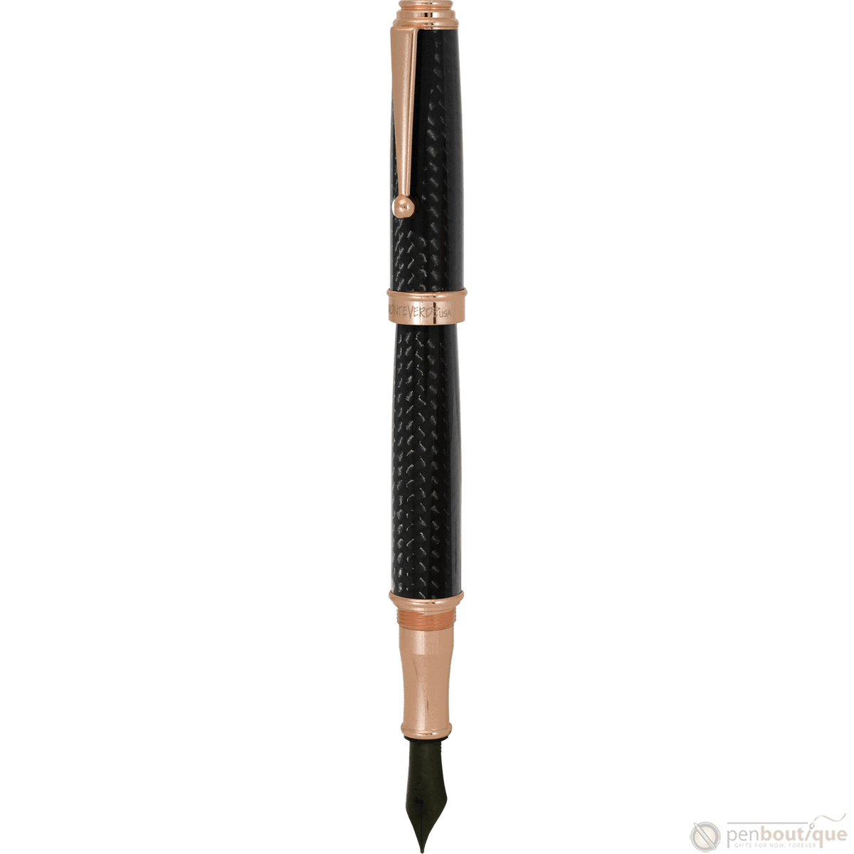 Monteverde Invincia Deluxe Rose Gold Fountain Pen - Pen Boutique Ltd