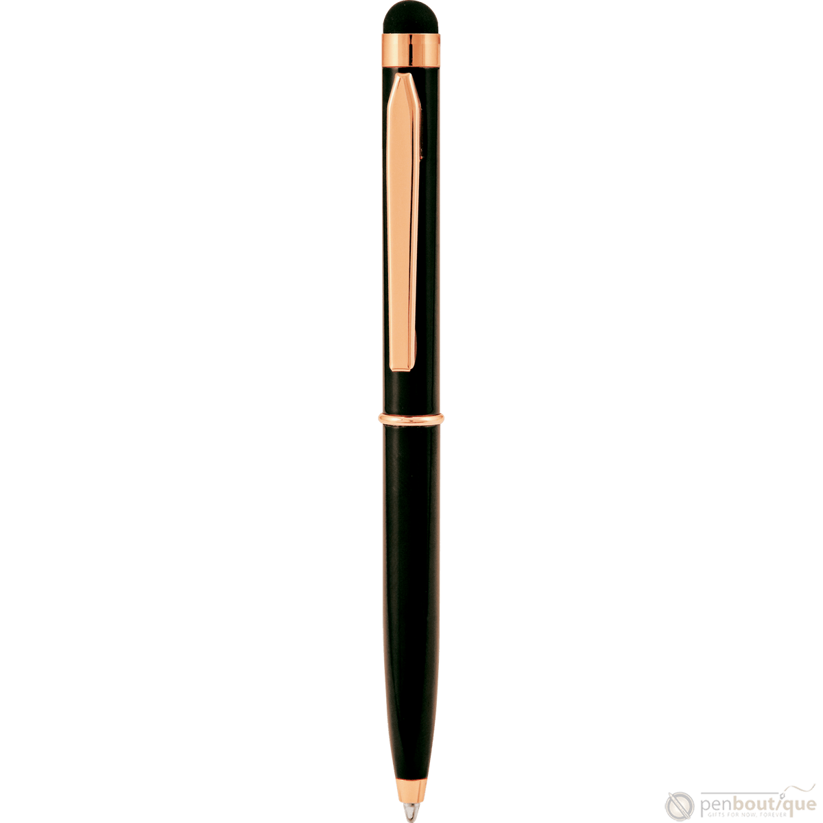Monteverde Poquito Stylus Ballpoint Pen - Black Attire - Pen Boutique Ltd