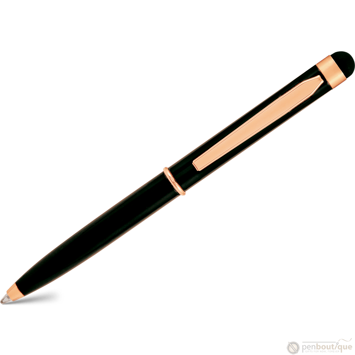 Monteverde Poquito Stylus Ballpoint Pen - Black Attire - Pen Boutique Ltd