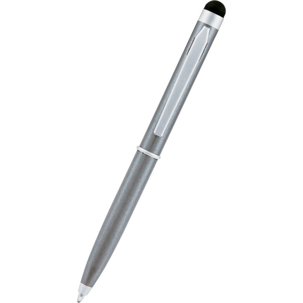 Monteverde Poquito Stylus Ballpoint Pen - Cool Grey - Pen Boutique Ltd