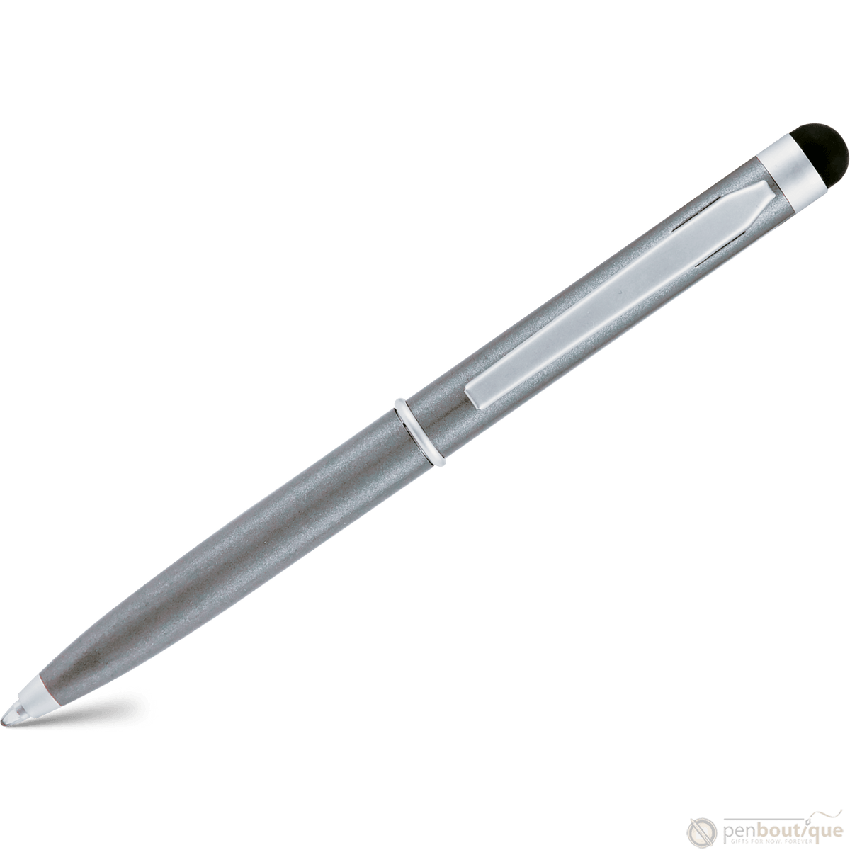 Monteverde Poquito Stylus Ballpoint Pen - Cool Grey - Pen Boutique Ltd