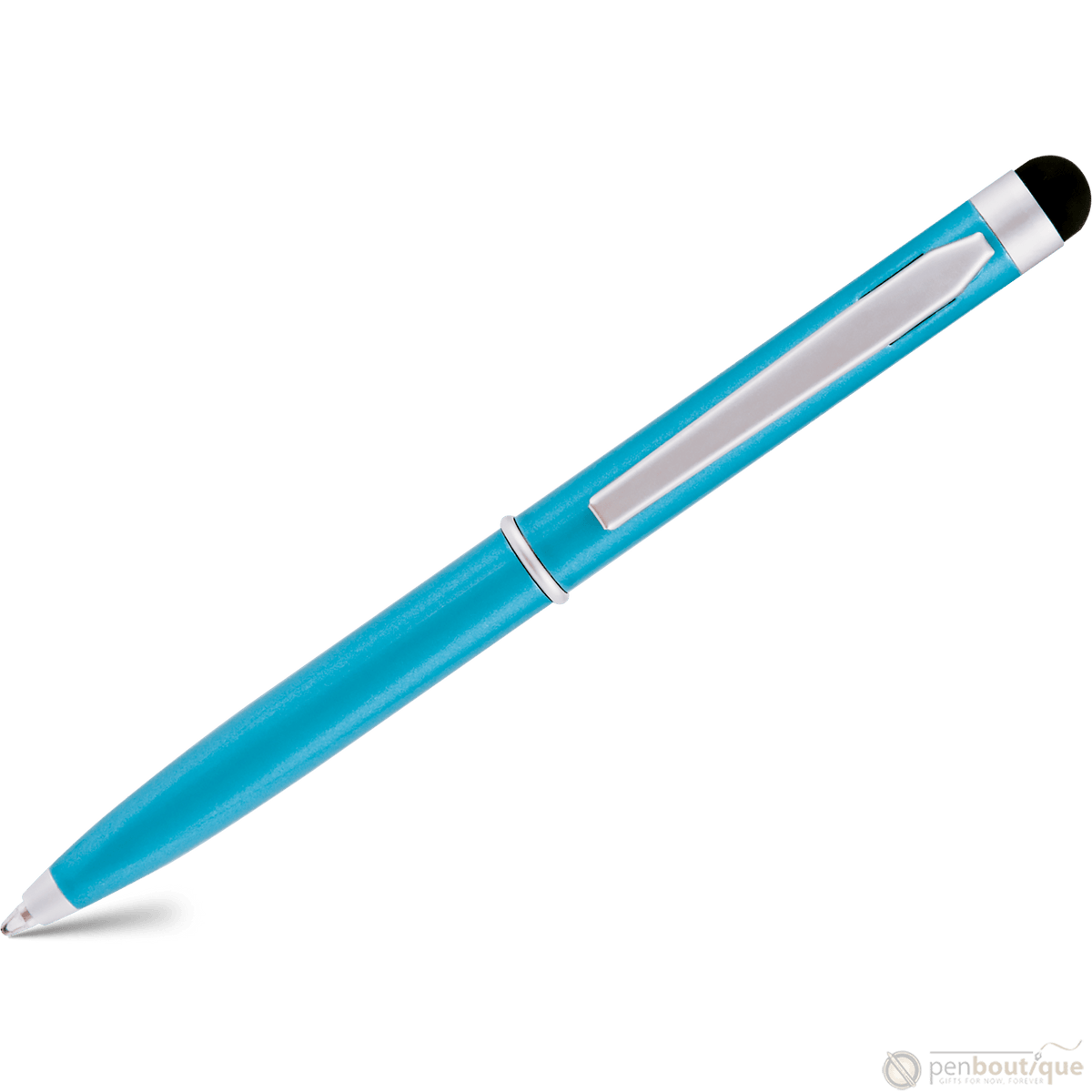 Monteverde Poquito Stylus Ballpoint Pen - Maui Blue - Pen Boutique Ltd