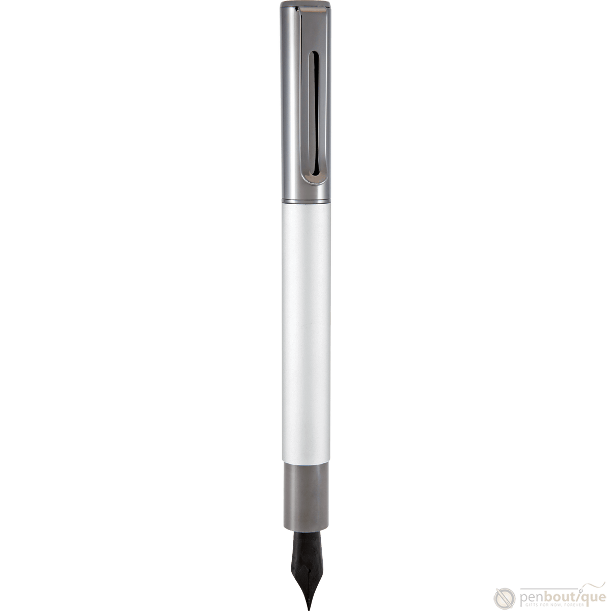 Monteverde Ritma Fountain Pen - Silver - Pen Boutique Ltd