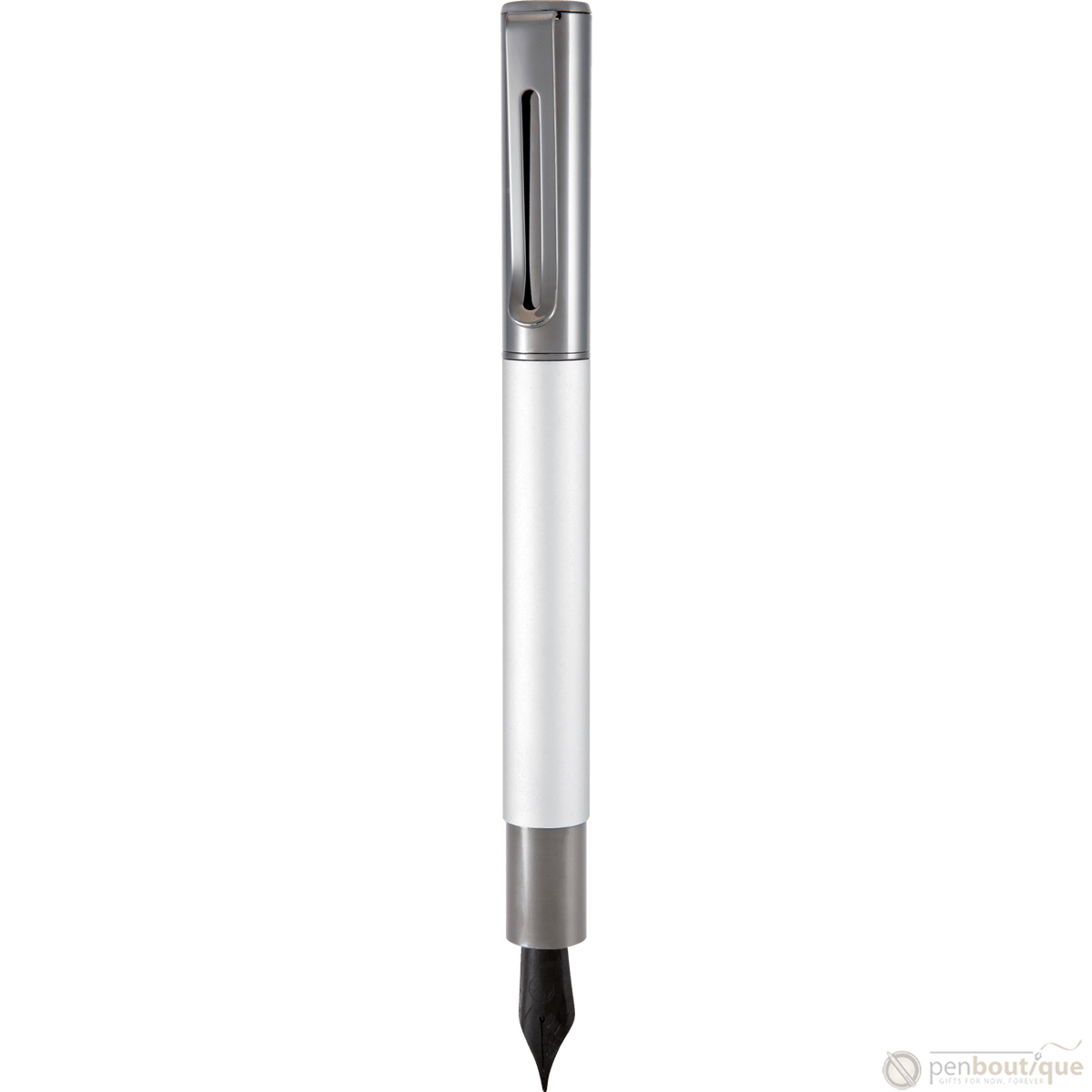 Monteverde Ritma Fountain Pen - Silver - Pen Boutique Ltd