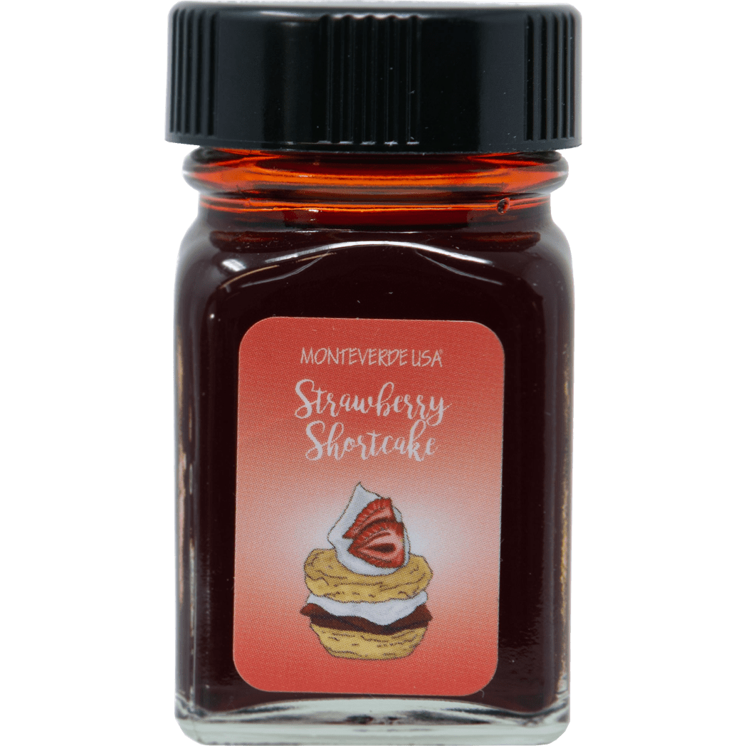 Monteverde Sweet Life Ink Bottle - Strawberry Shortcake - 30ml - Pen Boutique Ltd