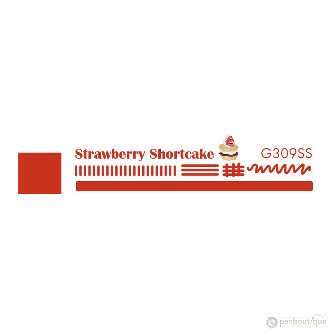 Monteverde Sweet Life Ink Bottle - Strawberry Shortcake - 30ml - Pen Boutique Ltd