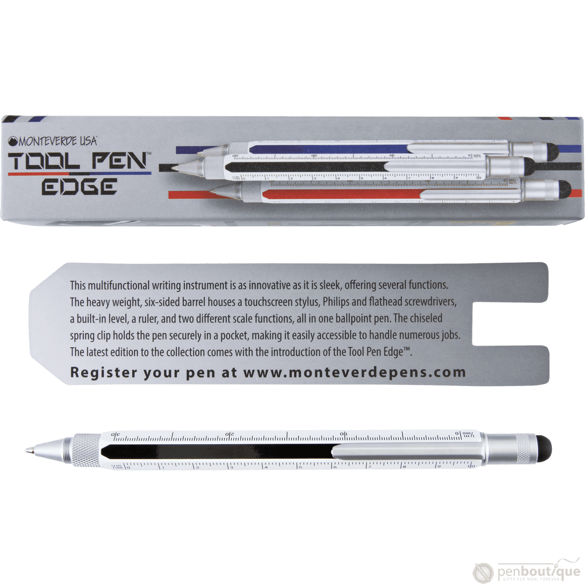Monteverde Tool Edge Ballpoint Pen - Pen Boutique Ltd