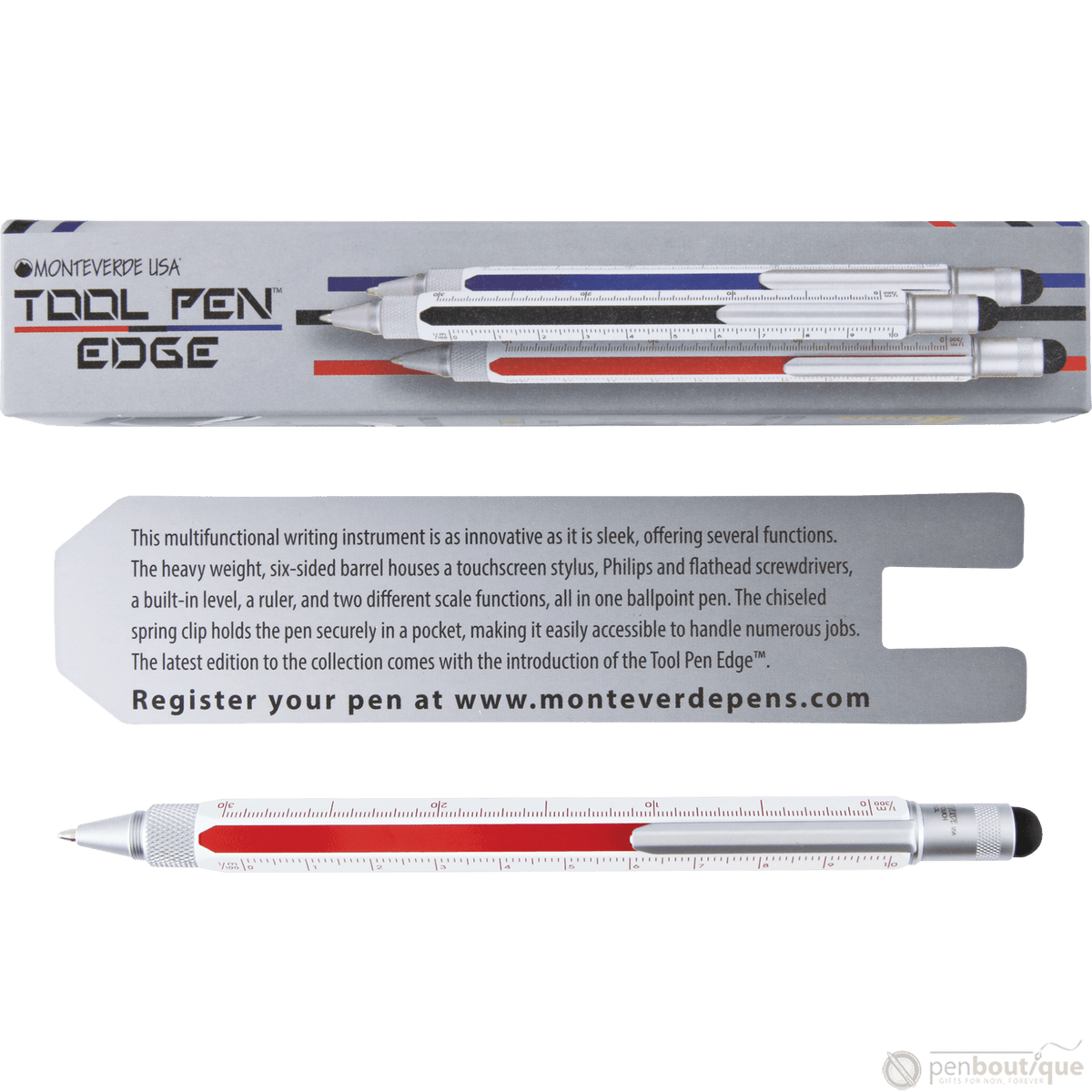 Monteverde Tool Edge Ballpoint Pen - Pen Boutique Ltd