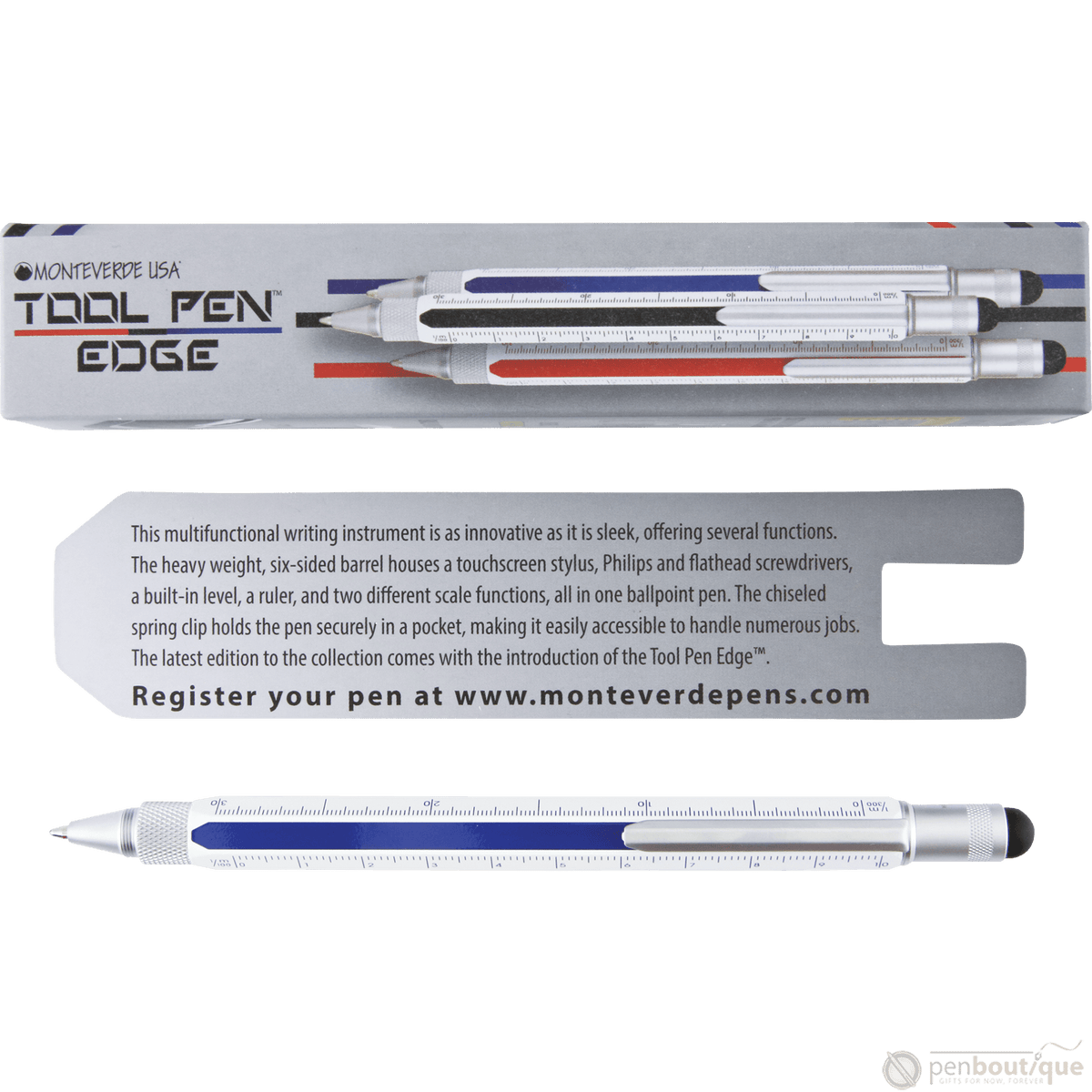 Monteverde Tool Edge Ballpoint Pen - Pen Boutique Ltd