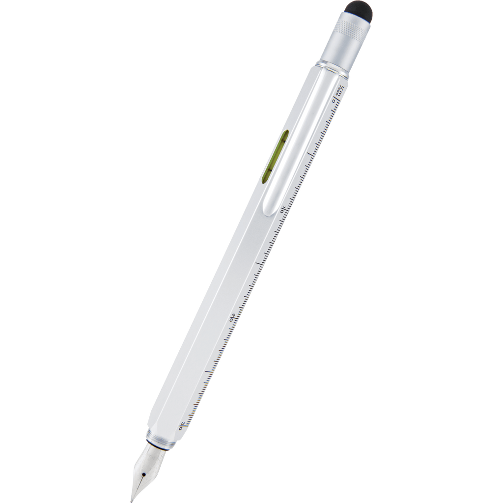 Monteverde Tool Silver Fountain Pen - Pen Boutique Ltd