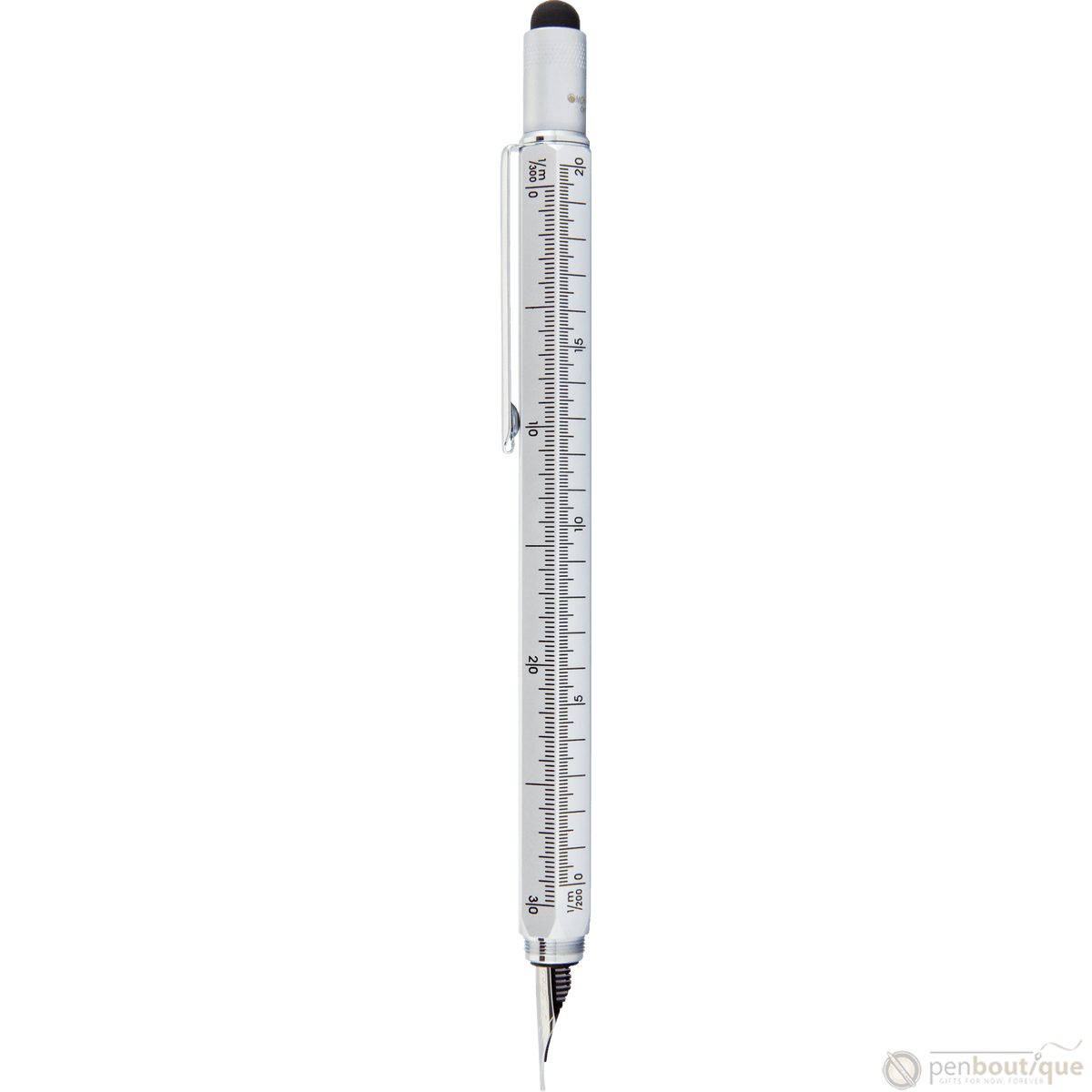 Monteverde Tool Silver Fountain Pen - Pen Boutique Ltd