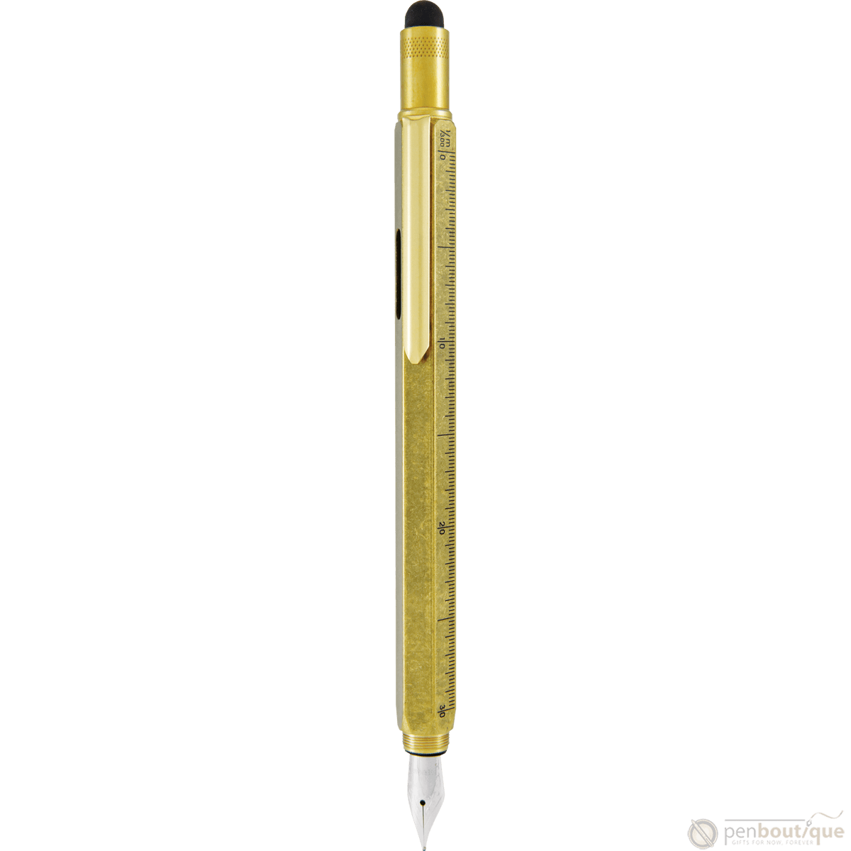 Monteverde Tool Solid Brass Fountain Pen - Pen Boutique Ltd