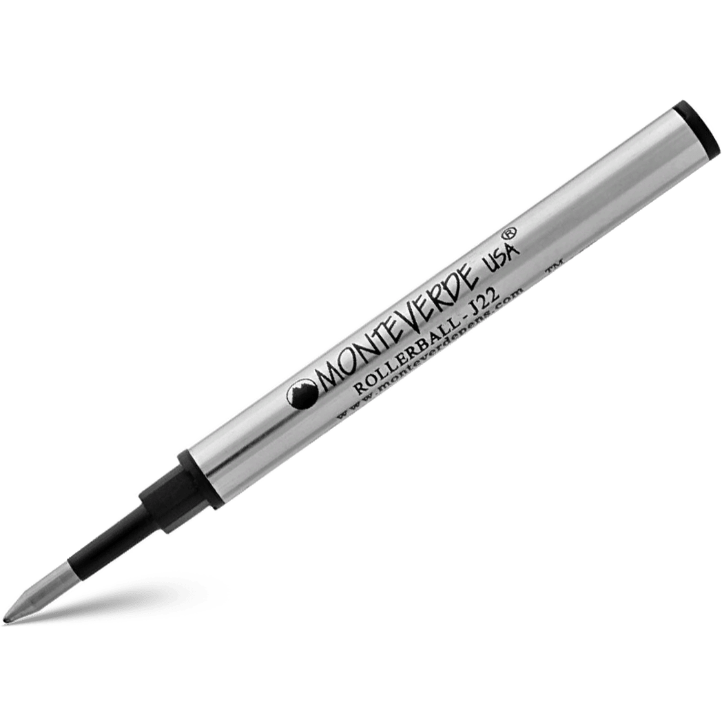 Monteverde Mini Rollerball Refill - Black - Pen Boutique Ltd