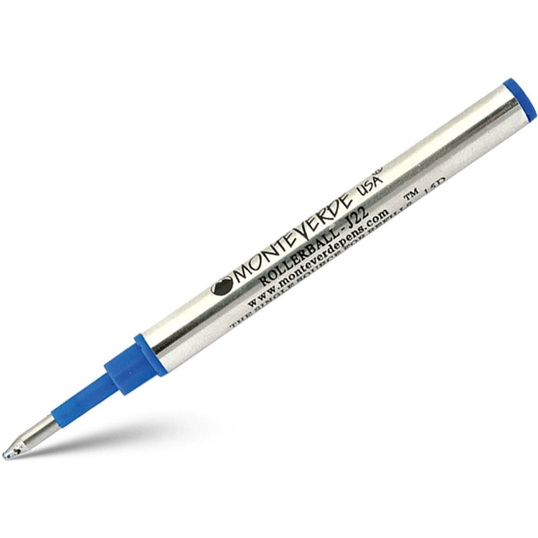Monteverde Mini Rollerball Refill - Blue - Pen Boutique Ltd
