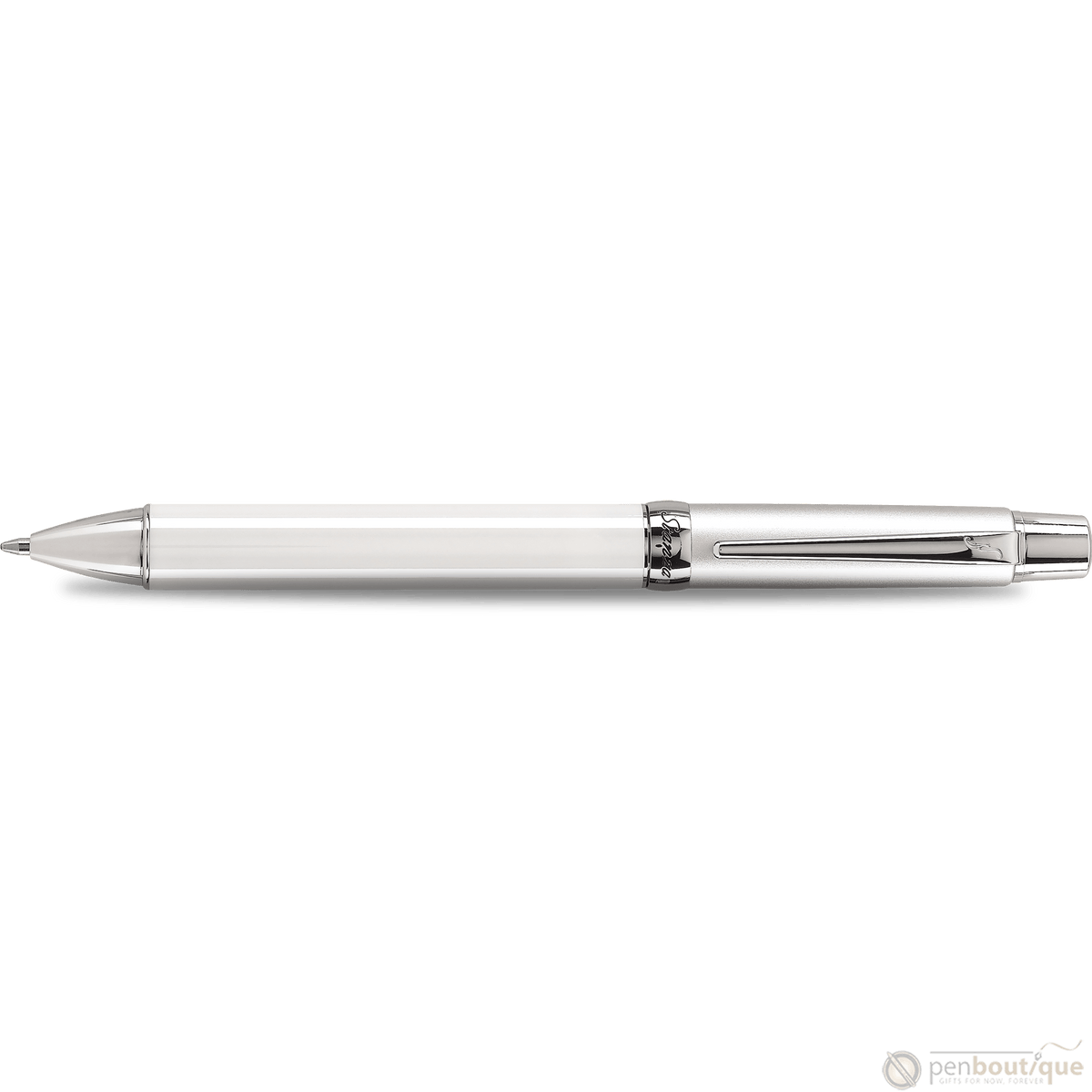 Pilot Stanza Ceramic White Ballpoint Pen - M - Pen Boutique Ltd