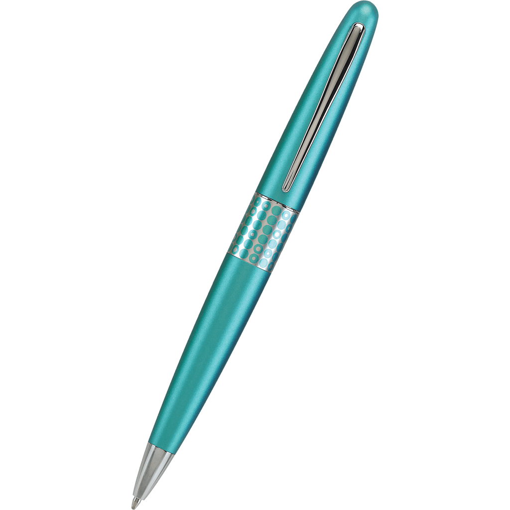 Pilot Ballpoint Pen - MR Collection - Retro Pop - Turquoise - Pen Boutique Ltd