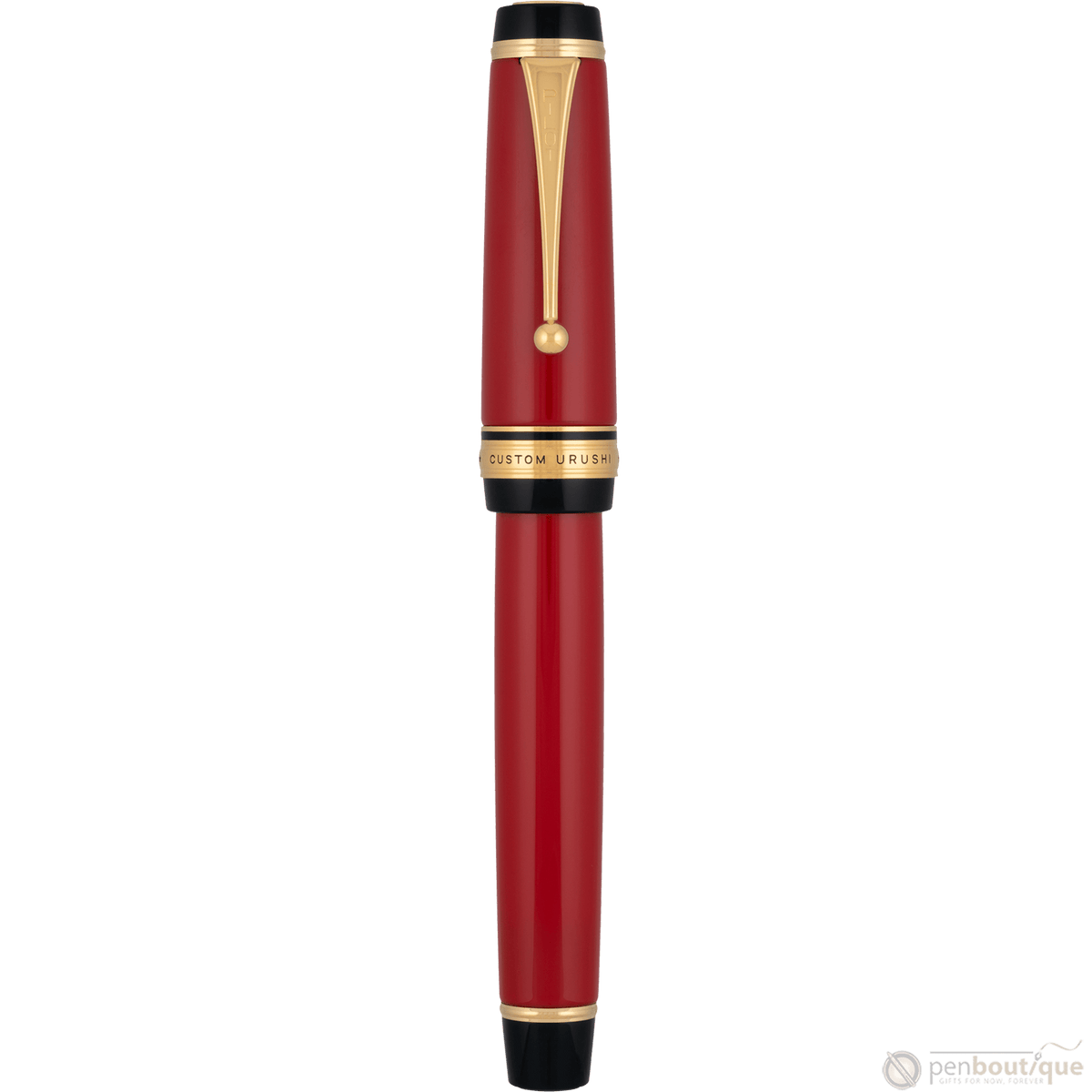 Pilot Custom Urushi Fountain Pen - Vermillion - Pen Boutique Ltd