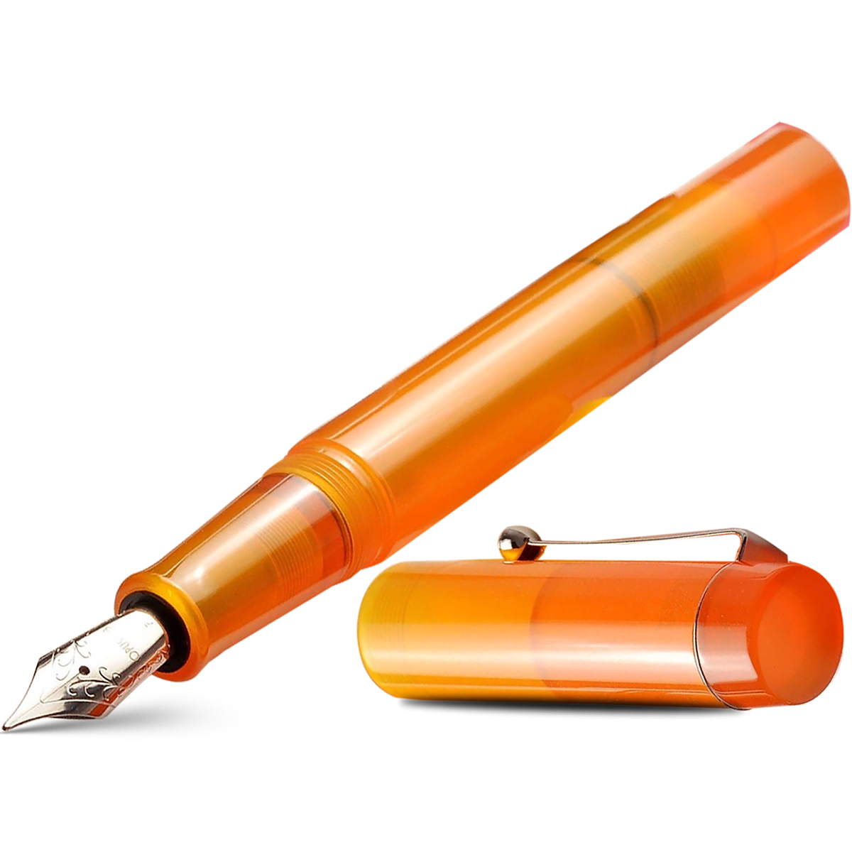 Opus 88 Demo Fountain Pen - Orange - Pen Boutique Ltd