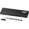 Montblanc Capless Rollerball Refill - Mystery Black - Medium (1 Per Pack) - Pen Boutique Ltd