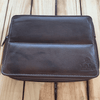 Pen Boutique Yak Leather 10 Pen Holder - Brown - Pen Boutique Ltd