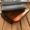 Pen Boutique Yak Leather 10 Pen Holder - Tan - Pen Boutique Ltd
