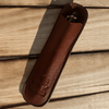 Pen Boutique Yak Leather Single Pen Sleeve - Tan - Pen Boutique Ltd