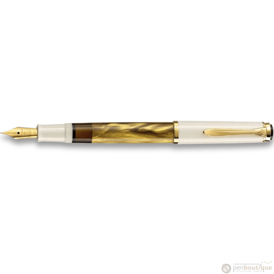 Pelikan Classic Fountain Pen - M200 Gold Marbled (Special Edition) - Pen Boutique Ltd