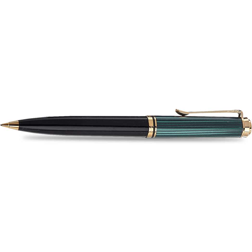 Pelikan Souveran Pencil - D600 Black/Green 0.7mm - Pen Boutique Ltd