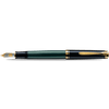 Pelikan Souveran Fountain Pen - M800 Black & Green Stripe - Pen Boutique Ltd