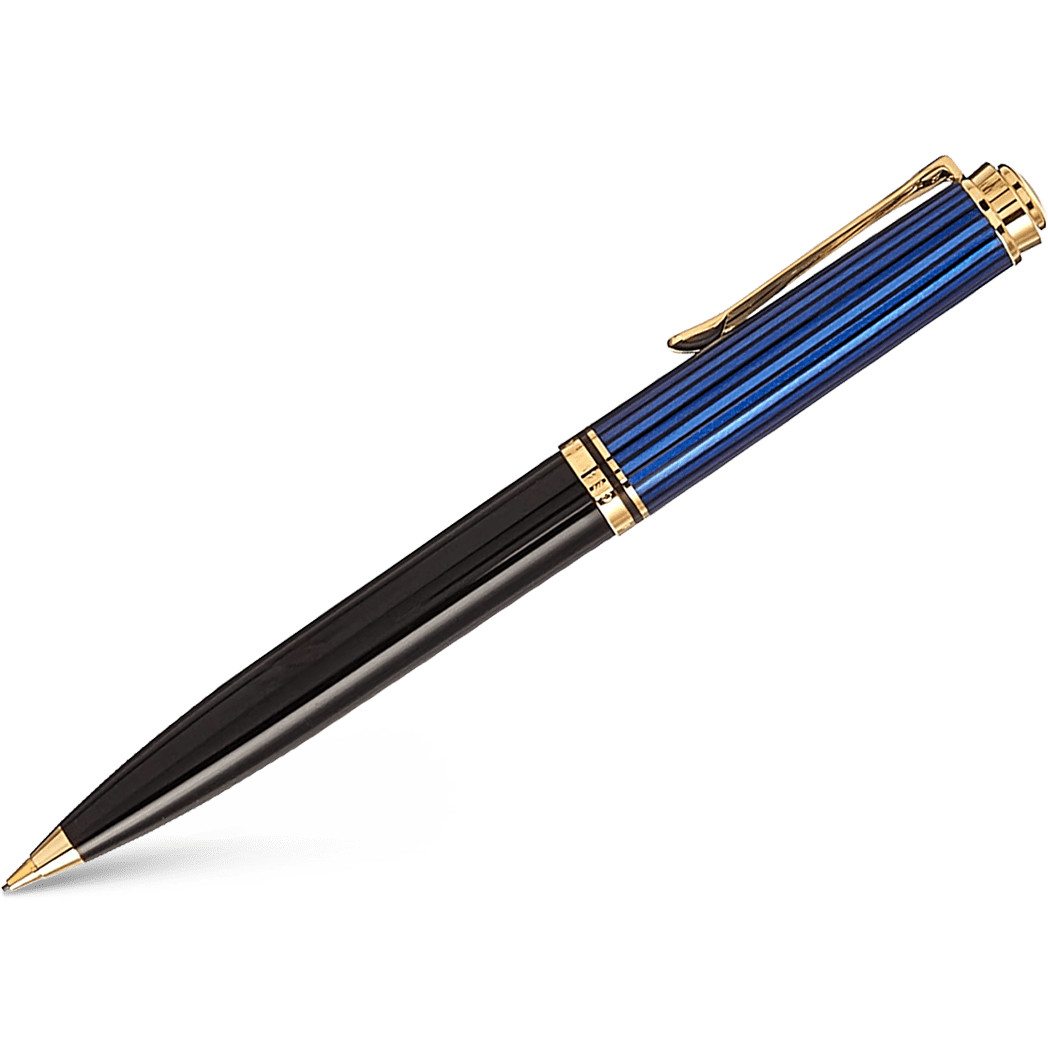 Pelikan Souveran Pencil - D600 Black/Blue 0.7mm - Pen Boutique Ltd
