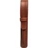 Aston Leather Cognac Finger Style Single Pen Case - Pen Boutique Ltd