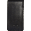 Aston Leather Black Finger Style Quad Pen Case - Pen Boutique Ltd