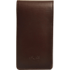 Aston Leather Brown Finger Style Quad Pen Case - Pen Boutique Ltd
