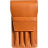 Aston Leather Tan Finger Style Quad Pen Case - Pen Boutique Ltd