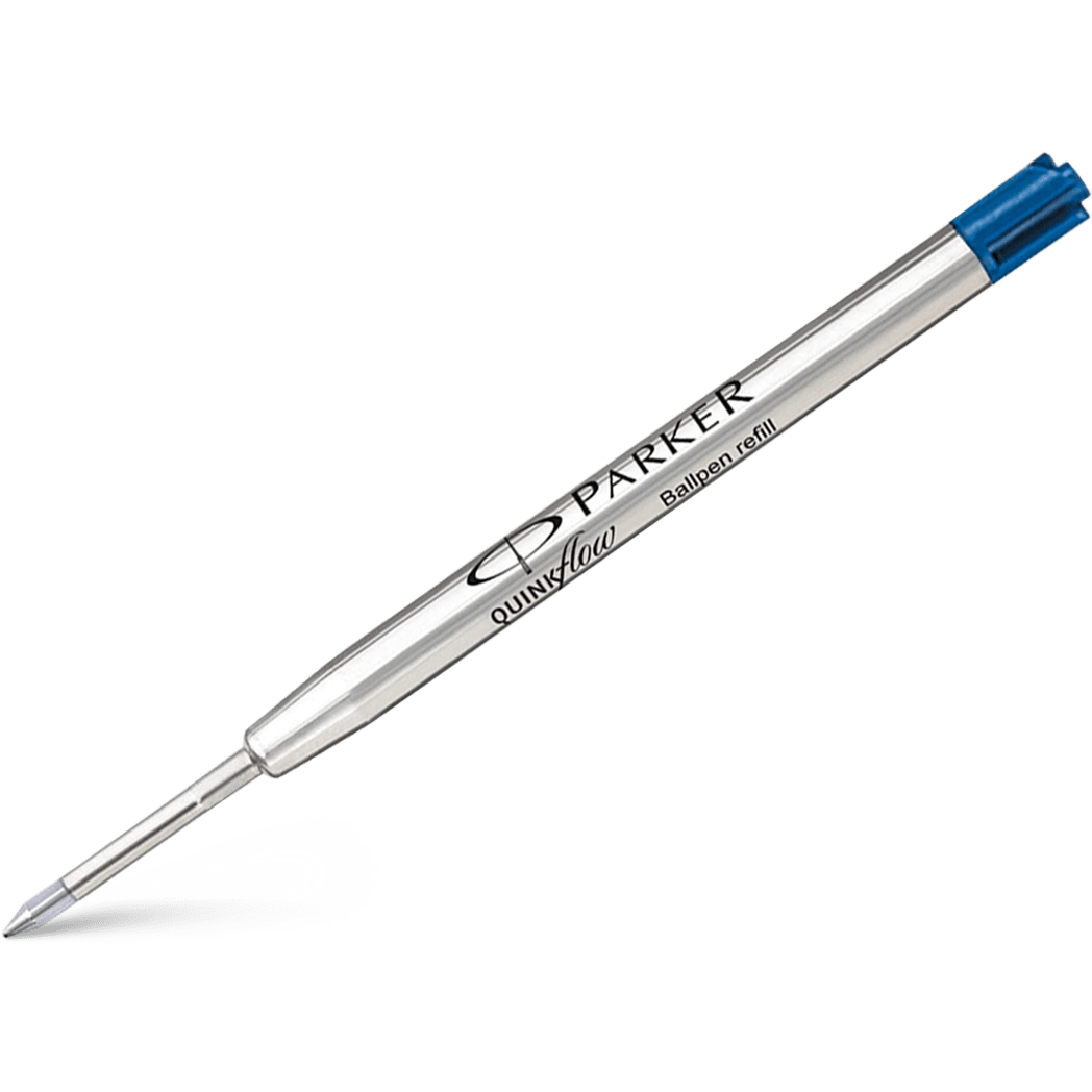Parker QuinkFlow Ballpoint Refill - Blue - Fine - Pen Boutique Ltd